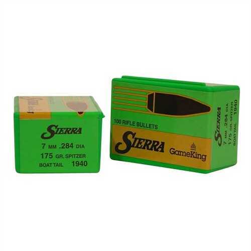 Click to see larger image. Sierra 7mm/284 Caliber 175 Grains SBT (Per 100) 1940