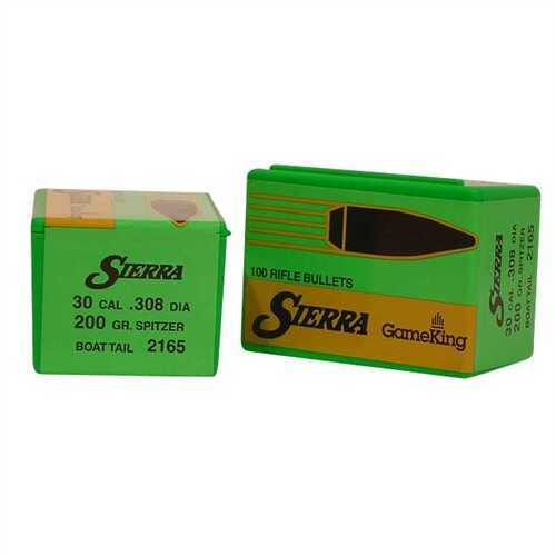 Sierra 30 Caliber 200 Grains SBT (Per 100) 2165