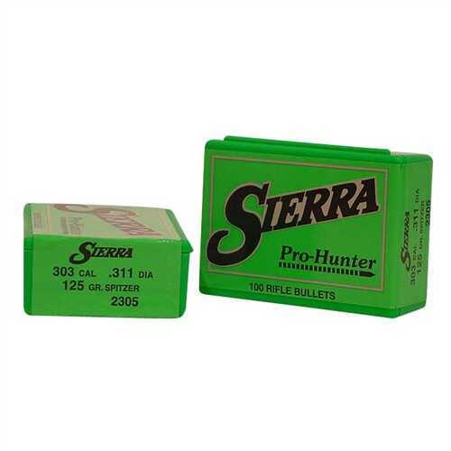Sierra 303 Caliber/7.7mm 125 Grains SPT (Per 100) 2305