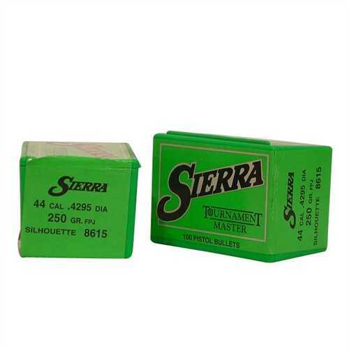 Sierra 44 Caliber 250 Grains FPJ Match (Per 100) 8615