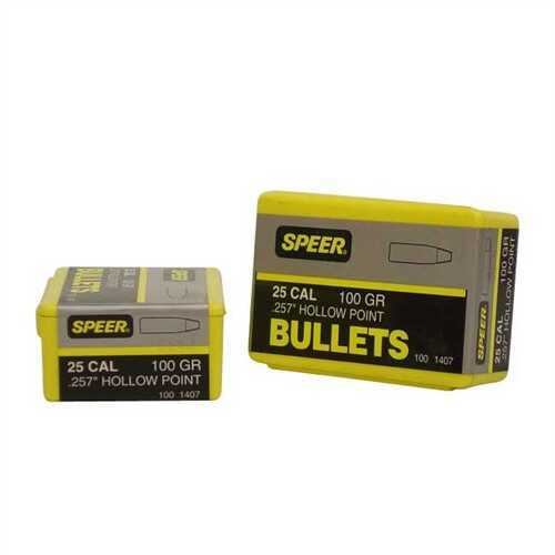 Speer 25 Caliber 100 Grains HP (Per 100) 1407