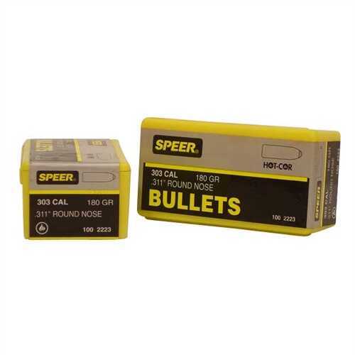 Speer 303 Caliber 180 Grains RN SP (Per 100) 2223