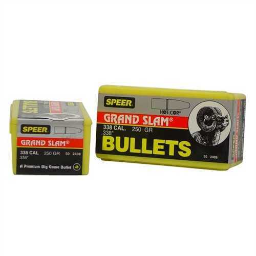 Speer 338 Caliber 250 Grains SP Grand Slam (Per 50) 2408