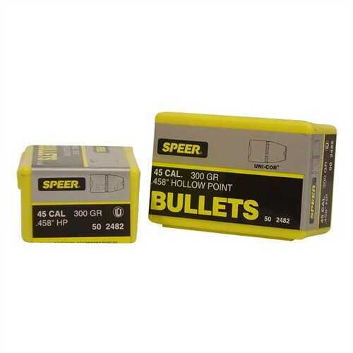 Speer 45 Caliber 300 Grains GD HP (Per 50) 2482