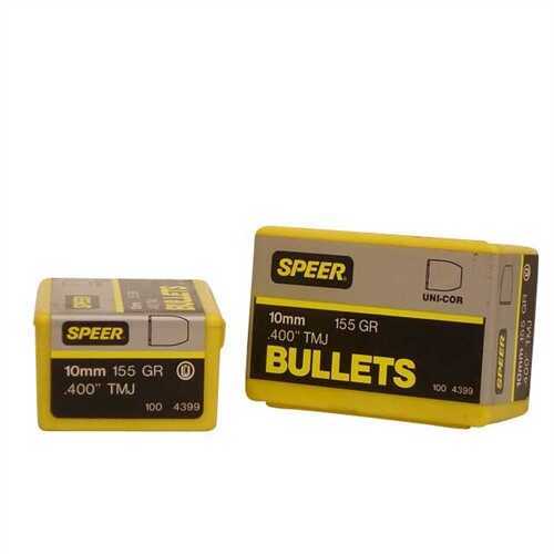 Speer Bullets, 10mm 155 Grains TMJ - Brand New In Package