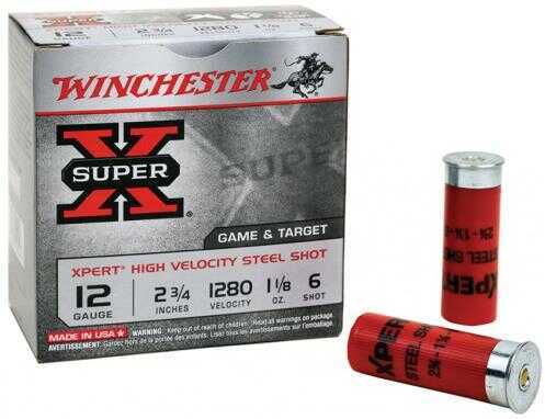 20 Gauge 100 Rounds Ammunition Winchester 3/4" oz Steel #7