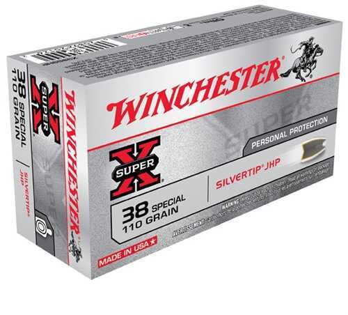 38 Special 50 Rounds Ammunition Winchester 110 Grain Hollow Point