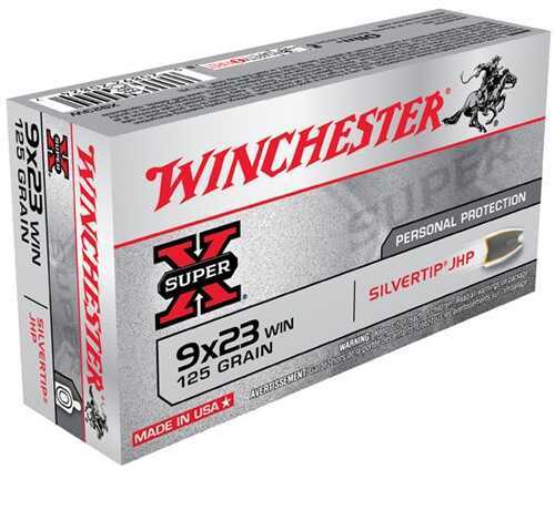 9X23mm Winchester 50 Rounds Ammunition 125 Grain Hollow Point