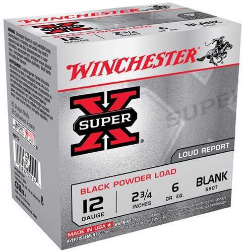 12 Gauge 25 Rounds Ammunition Winchester 2 3/4" N/a Blank #Blank