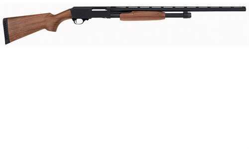 NEF / H&R NEF/H&R Pardner Pump Action 26" Barrel 20 Gauge Shotgun Walnut Blued 72252