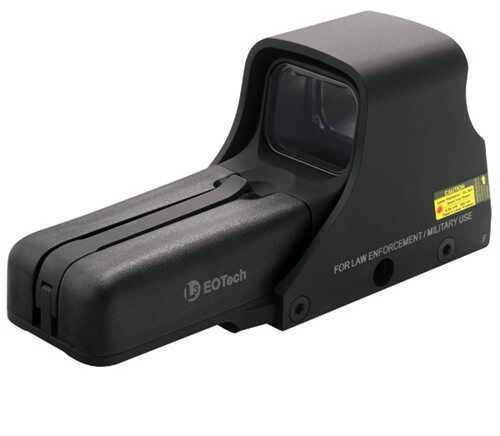 Click to see larger image. EOTech 552 Holographic Sight Red XR308 4 Dot Reticle Rear Button Controls Night Vision Compatible Black Finish 552.XR308