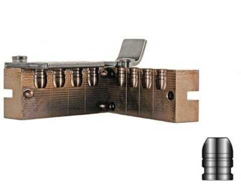 Lyman 4-Cavity Bullet Mold For 44-40 WCF (428 Diameter) 200 Grain Flat Nose Bevel Base Bullets Md: LY26706