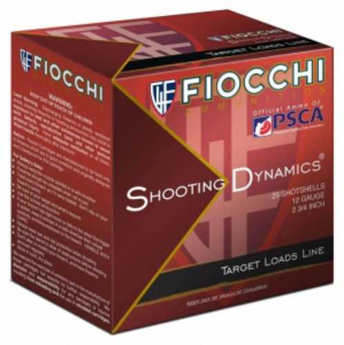 Fiocchi Shooting Dynamics 12 Gauge 2-3/4 1-1/8 #8 25 Box