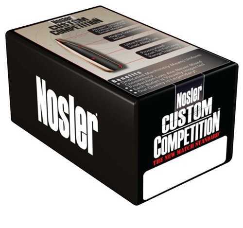 Nosler 30 Caliber 190 Grains Custom Competition Bullets HPBT (Per 100) 53412