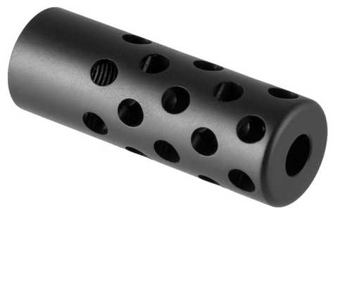 Gentry Custom Llc Quiet Muzzle Brake 30 Caliber 5/8-24 Threads Matte Blue Steel