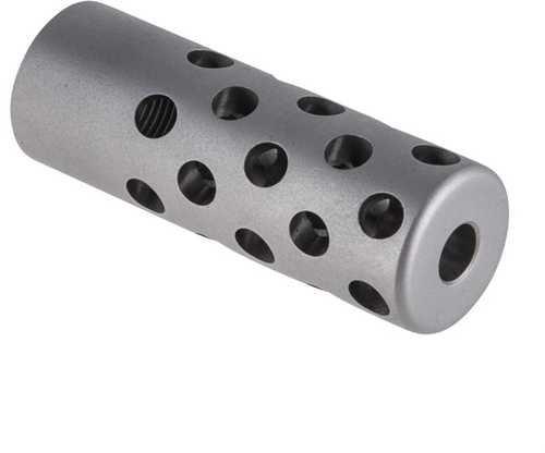 Gentry Custom Llc Quiet Muzzle Brake 6.5 Caliber 5/8-24 Stainless Steel