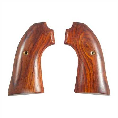 Hogue Ruger Bisley Single Action Traditional Grips Brown Wood Model: 89860