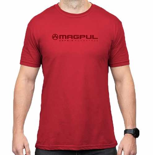 Unfair Advantage Cotton T-Shirt Red Medium