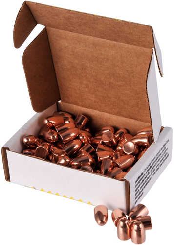Brownells Campro 9mm (0.355'') Plated Round Nose Bullets, 100 Pack
