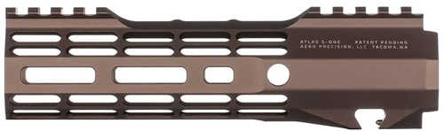 Aero Precision AR-15 Atlas S-One Slim Line 7.3" Handguard Free Float Kodiak Brown M-LOK Compatible