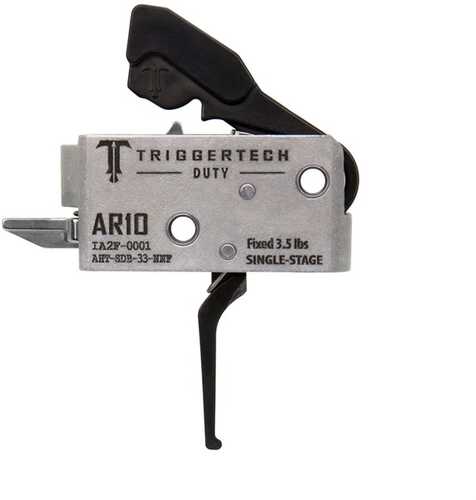 TriggerTech AHTSDB33NNF Duty Flat Single-Stage 3.50 Lbs Draw Weight Fits AR-10