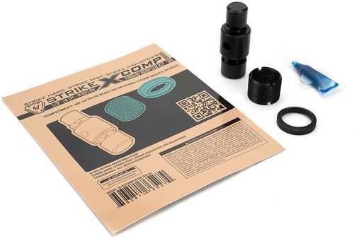 Strike Industries X-Comp Thread Adapter Kit 5/8-24 To M18x1 Right Hand, Black