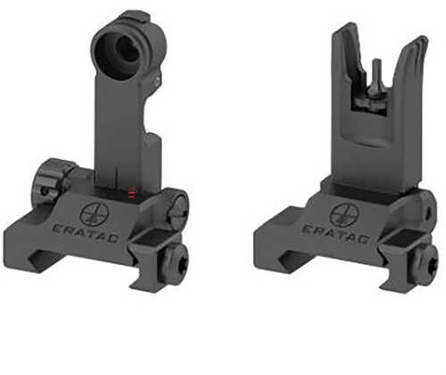 Backup Front And Rear Sights For AR-15 Rifle