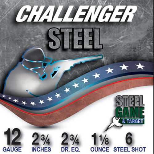Challenger Steel Game & Target 12 Gauge Shotgun Ammo