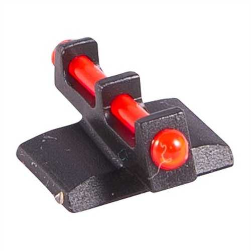 Novak Fiber Optic Front Sight Fits Kimber 1911, .175" High, Red