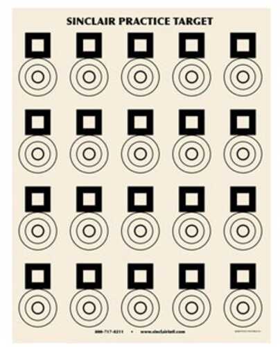 Sinclair Benchrest Practice Target (25 Pack)-img-0