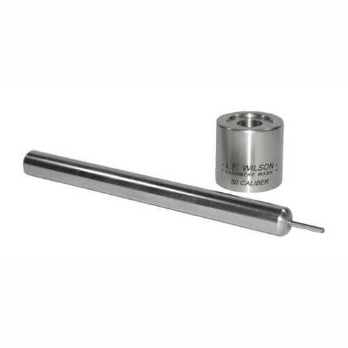 Click to see larger image. 50 Caliber DecapPing Pin & Base Set