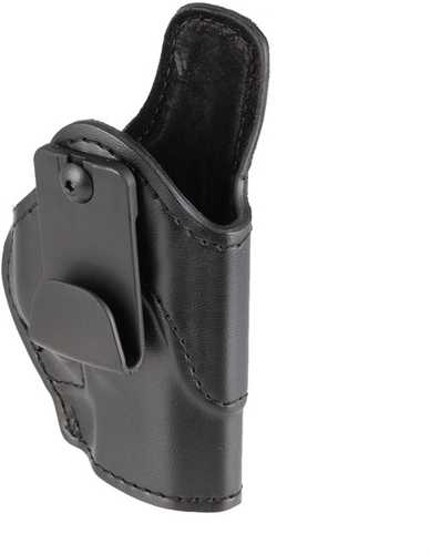 Click to see larger image. Safariland #27 Inside-The-Waistband Concealment Holster Smith & Wesson M&P Shield Right Hand Black Leather