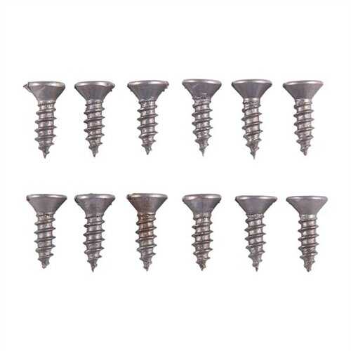 UNPLATED Steel Flat Head Wood Screw Kit