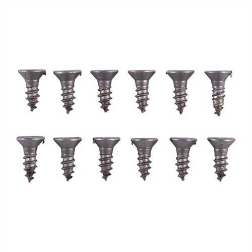 UNPLATED Steel Flat Head Wood Screw Kit