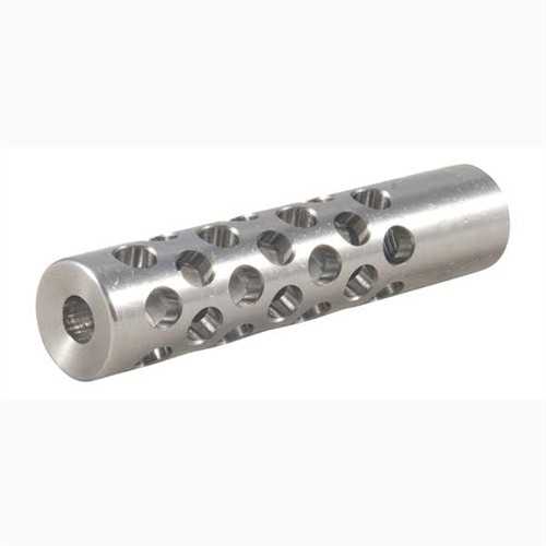 Shrewd #01 Muzzle Brake 22 Caliber 7/16-28 Threads .560 Size Universal Rifles Stainless Steel