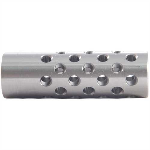 Shrewd #3 Muzzle Brake 22 Caliber 9/16-24 Threads .850 Size Universal Rifles Stainless Steel