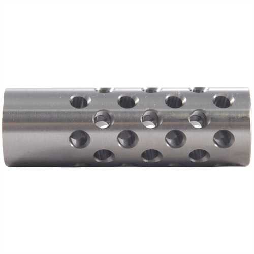 Shrewd #3 Muzzle Brake 22 Caliber 5/8-24 Threads .850 Size Stainless Steel Universal Rifles