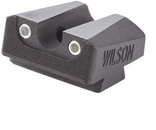 Wilson Combat Vickers Elite Sig Sauer Rear Sights, Green, U-Notch