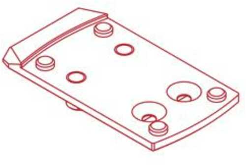 ZRO Delta Modulus Mounting Plate - Shield