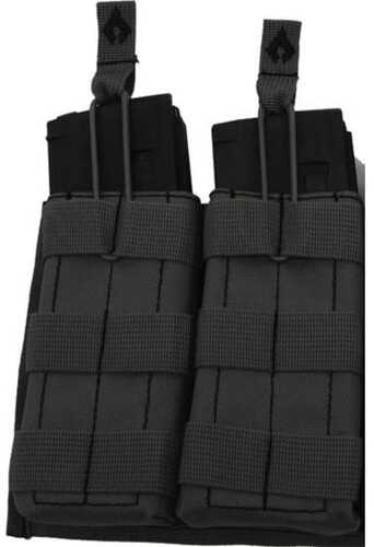 Advance Warrior Solutions Open Top Double Mag Pouch Black