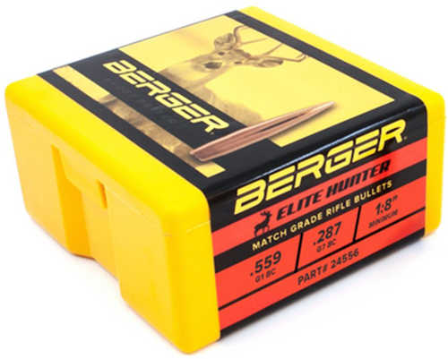 Berger Bullets 6mm .243" 108 Grain Boat Tail Elite Hunter Bullet 100 Count / Box