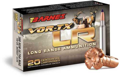 Barnes VOR-TX Long Range Ammunition <span style="font-weight:bolder; ">6.5</span> <span style="font-weight:bolder; ">PRC</span> 127 Grain Polymer Tip Lead Free Box of 20
