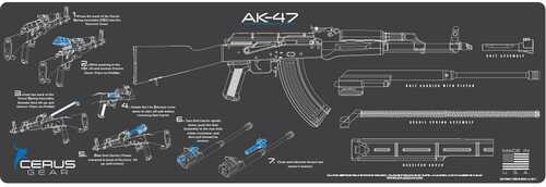 Cerus Gear 12x36 AK-47 Instructional Promat - Gray