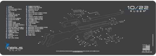 Cerus Gear 12x36 Ruger 10/22 Schematic Promat - Gray