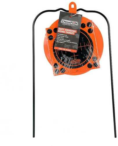 Champion Targets 40867 Centerfire Hanging Metal Target/ Black/Orange