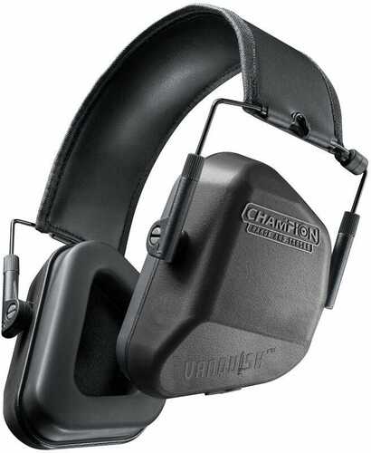 Champion Vanquish Passive Ear Muffs 24 NRR Black