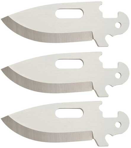 Cold Steel Click-N-Cut Replacement Blade 3/Pk - 2-1/2" Drop Point