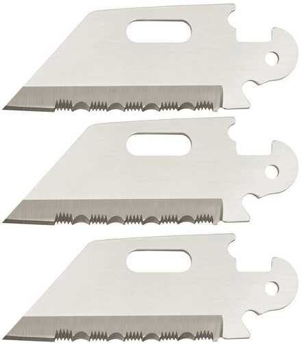 Cold Steel Click-N-Cut Replacement Blade 3/Pk - 2-1/2" Reverse Tanto Serrated