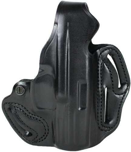 Desantis Leather Goods Co. #1 THUMBRK Scabbard Holster Black Right Hand Fits Glock 17 22 31 17 Gen 5 With Rs