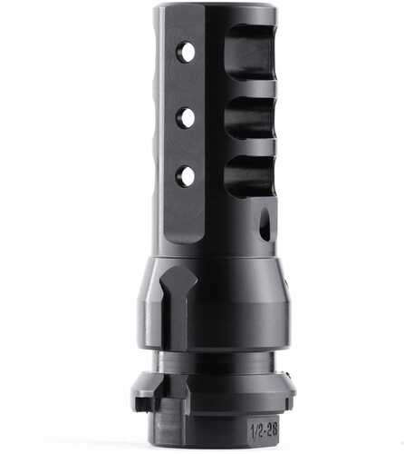 Dead Air Armament Key Mount Muzzle Brake 45 Caliber .578X28 Nitride Finish Black DA160